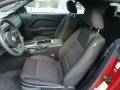 Charcoal Black 2012 Ford Mustang GT Convertible Interior Color