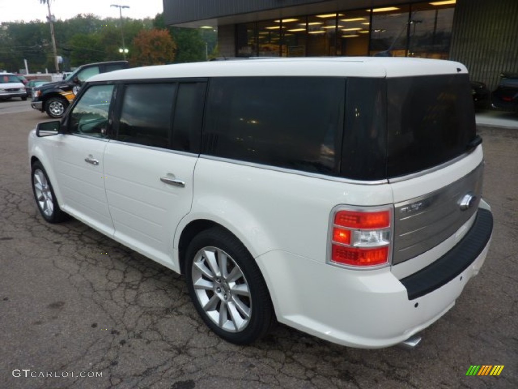 White Suede 2011 Ford Flex Limited AWD EcoBoost Exterior Photo #54656733