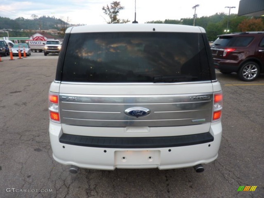 White Suede 2011 Ford Flex Limited AWD EcoBoost Exterior Photo #54656741