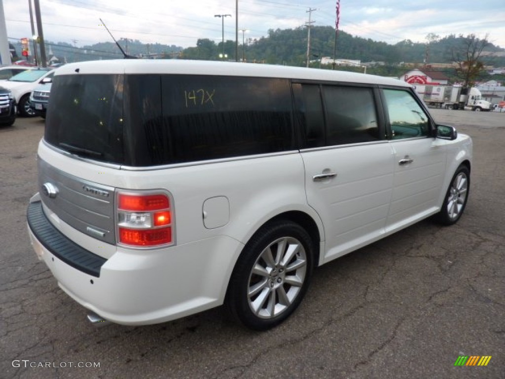 White Suede 2011 Ford Flex Limited AWD EcoBoost Exterior Photo #54656748