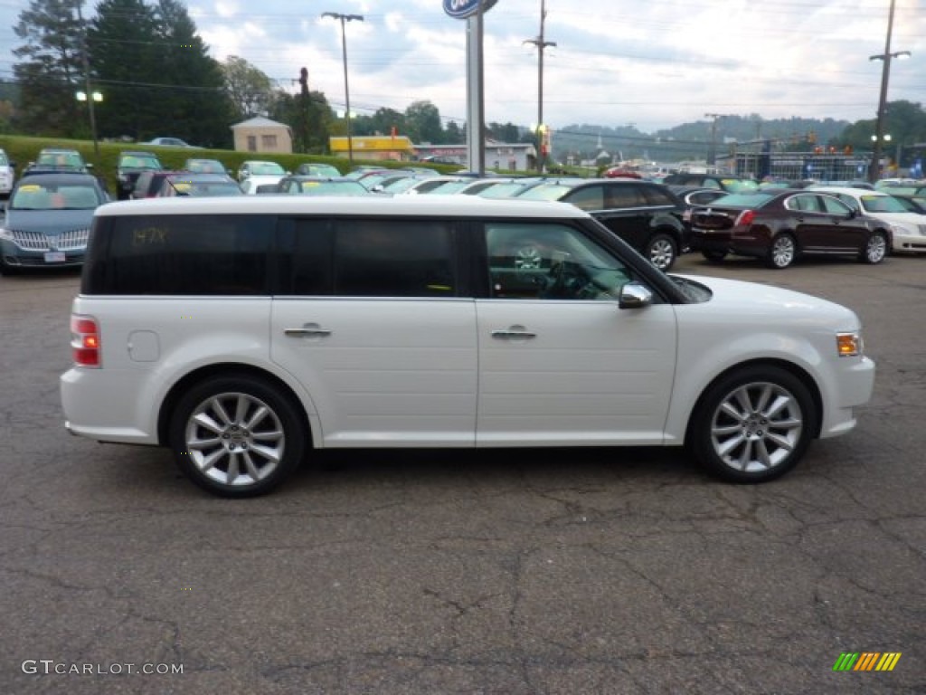 White Suede 2011 Ford Flex Limited AWD EcoBoost Exterior Photo #54656757
