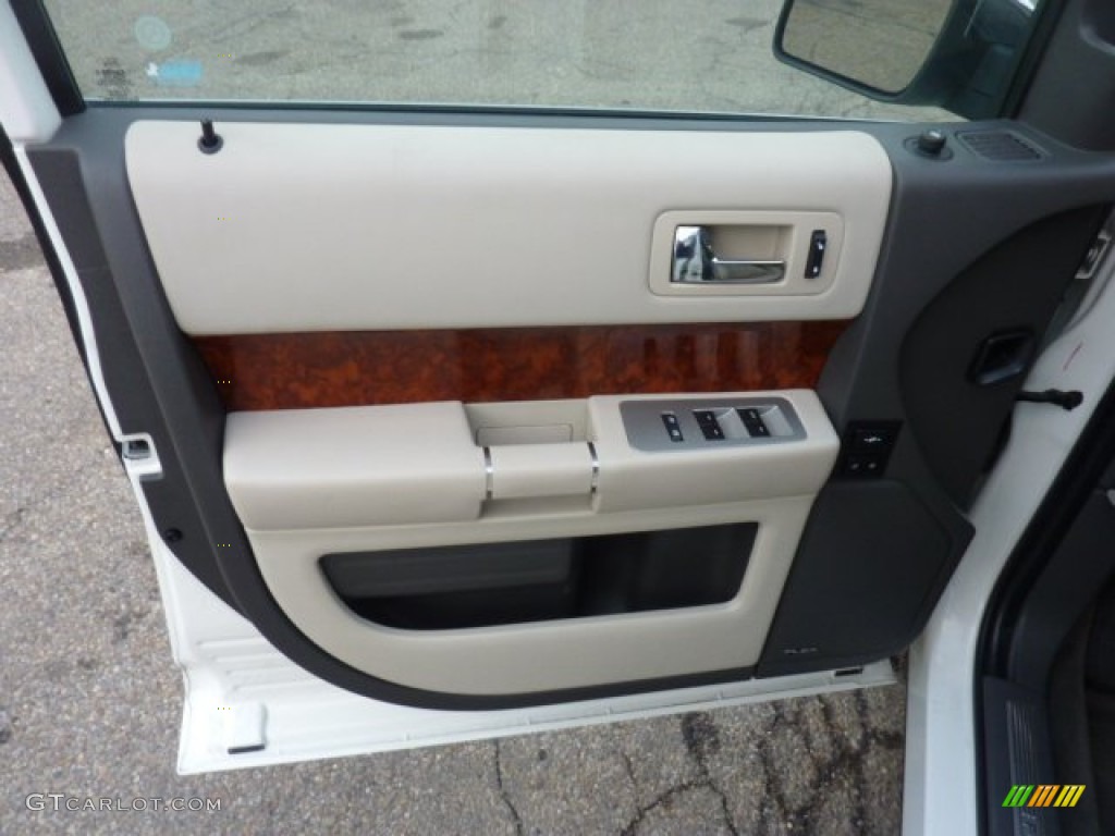 2011 Ford Flex Limited AWD EcoBoost Medium Light Stone Door Panel Photo #54656842