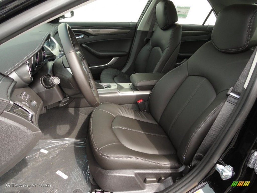 Ebony/Ebony Interior 2012 Cadillac CTS 3.0 Sedan Photo #54656906