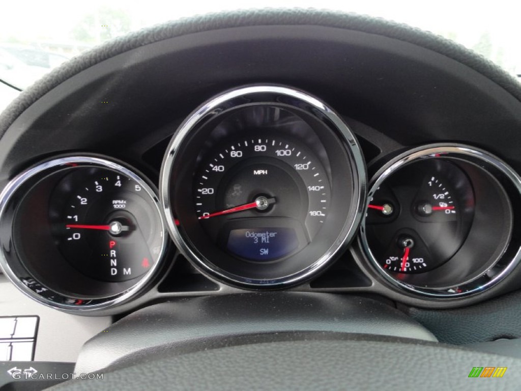 2012 Cadillac CTS 3.0 Sedan Gauges Photo #54656934