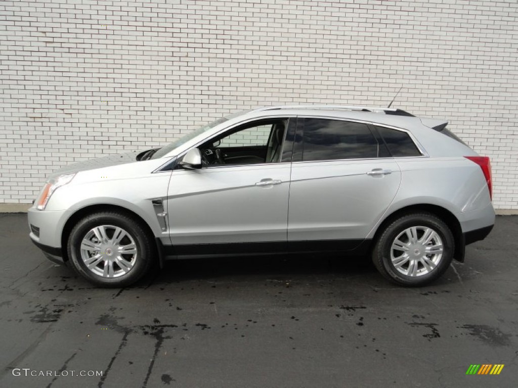Radiant Silver Metallic 2012 Cadillac SRX Luxury Exterior Photo #54657200