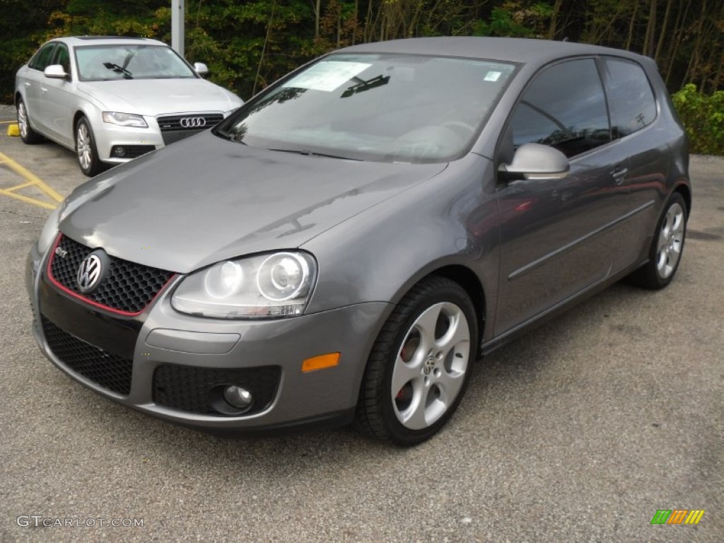 United Grey Metallic 2009 Volkswagen GTI 2 Door Exterior Photo #54657648