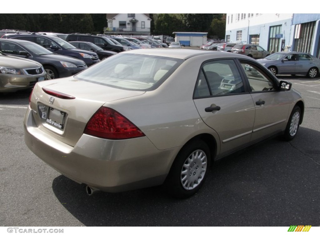 2006 Accord Value Package Sedan - Desert Mist Metallic / Ivory photo #6