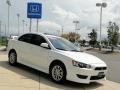 2010 Wicked White Metallic Mitsubishi Lancer ES  photo #3