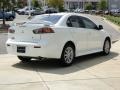 2010 Wicked White Metallic Mitsubishi Lancer ES  photo #5