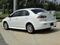 2010 Wicked White Metallic Mitsubishi Lancer ES  photo #6