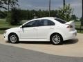 2010 Wicked White Metallic Mitsubishi Lancer ES  photo #7