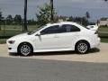 2010 Wicked White Metallic Mitsubishi Lancer ES  photo #8