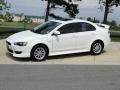 2010 Wicked White Metallic Mitsubishi Lancer ES  photo #9