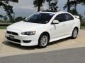 2010 Wicked White Metallic Mitsubishi Lancer ES  photo #10