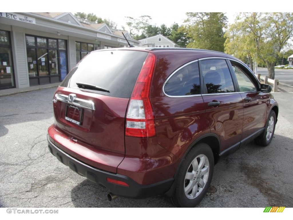 2008 CR-V EX 4WD - Tango Red Pearl / Gray photo #6