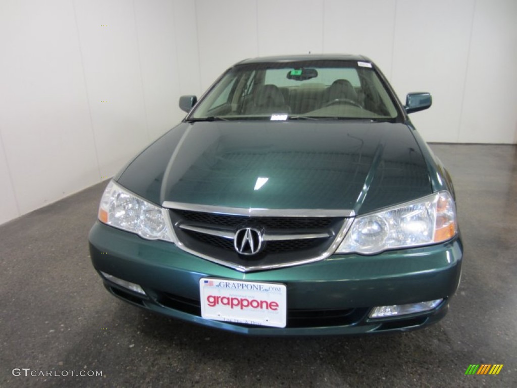 2003 TL 3.2 Type S - Noble Green Pearl / Parchment photo #2
