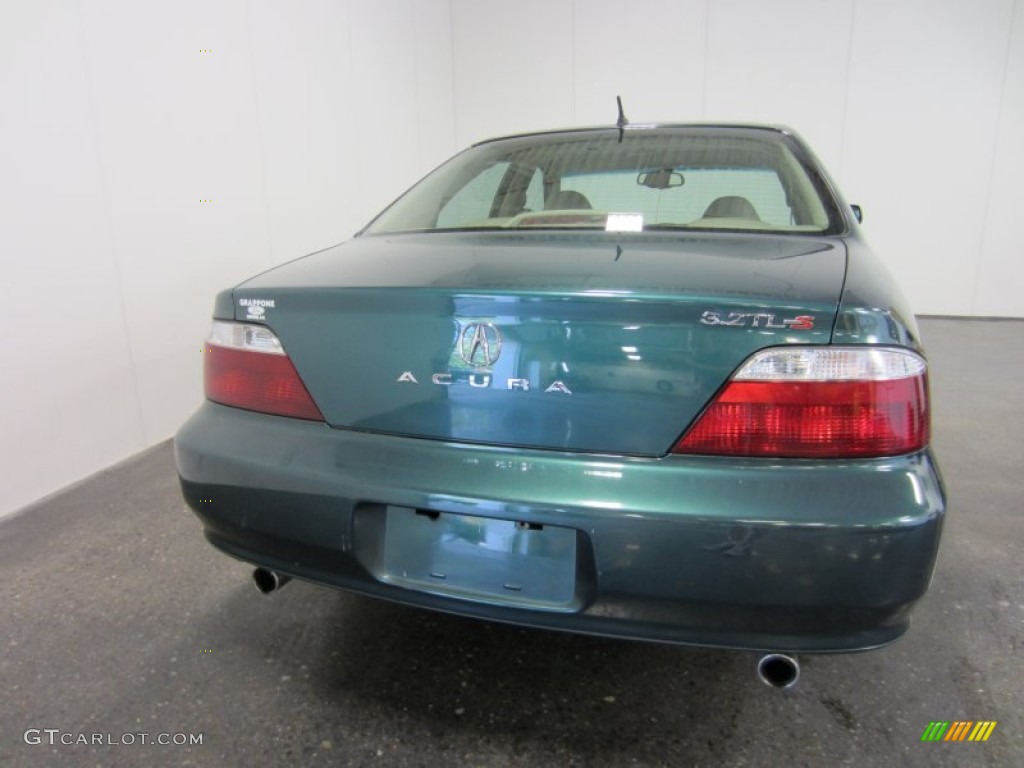2003 TL 3.2 Type S - Noble Green Pearl / Parchment photo #10