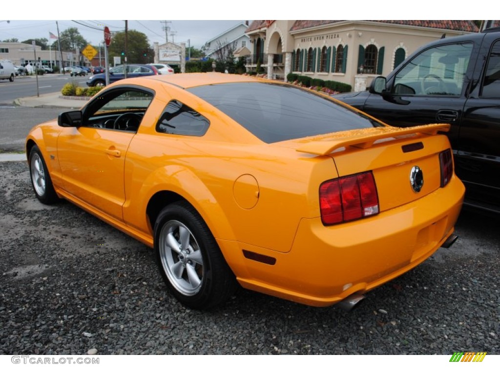 Grabber Orange 2007 Ford Mustang GT Deluxe Coupe Exterior Photo #54659295