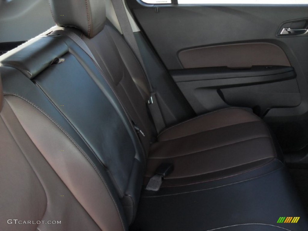 Brownstone/Jet Black Interior 2011 Chevrolet Equinox LTZ Photo #54660273