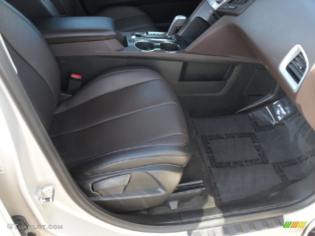 Brownstone/Jet Black Interior 2011 Chevrolet Equinox LTZ Photo #54660282