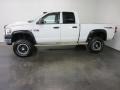 2008 Bright White Dodge Ram 3500 TRX4 Quad Cab 4x4  photo #3