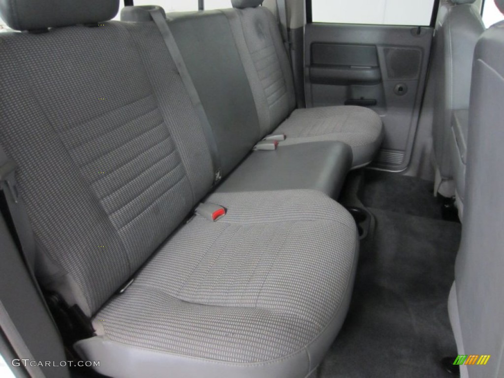 Medium Slate Gray Interior 2008 Dodge Ram 3500 TRX4 Quad Cab 4x4 Photo #54660480