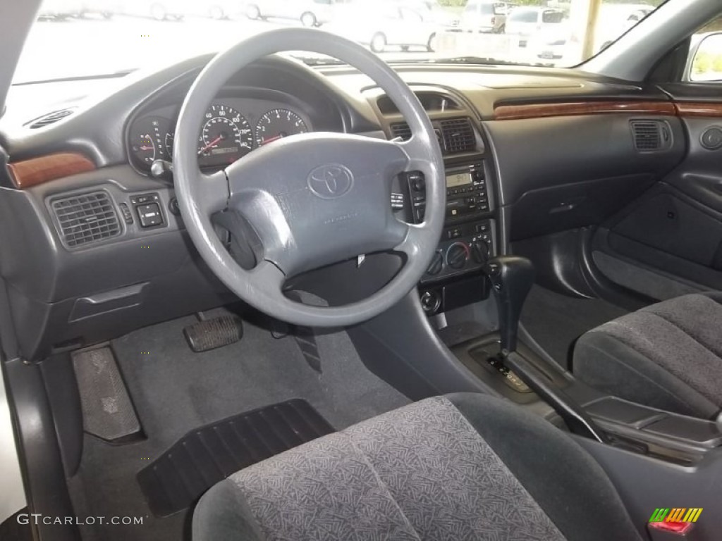 2001 Toyota Solara SE Coupe Charcoal Dashboard Photo #54660601