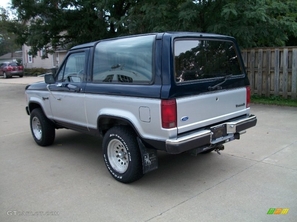 Dark Shadow Blue Metallic 1988 Ford Bronco II XLT 4x4 Exterior Photo #54660626