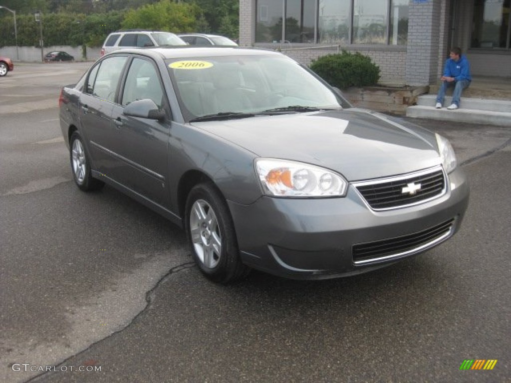 2006 Malibu LT Sedan - Medium Gray Metallic / Titanium Gray photo #1