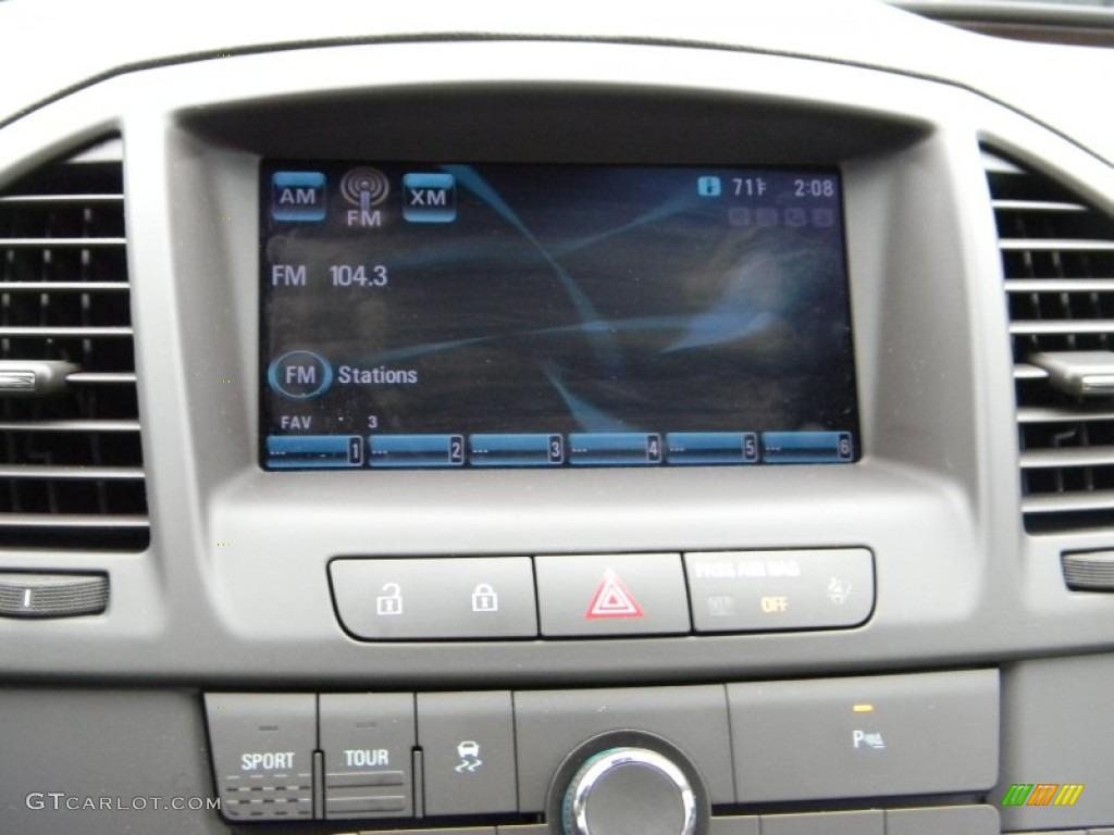 2011 Buick Regal CXL Turbo Audio System Photo #54662205