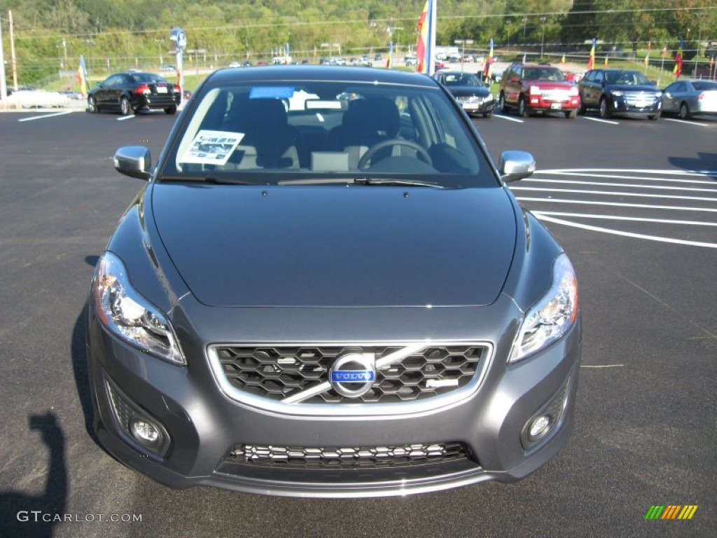 2012 C30 T5 R-Design - Titanium Grey Metallic / R Design Off Black photo #3
