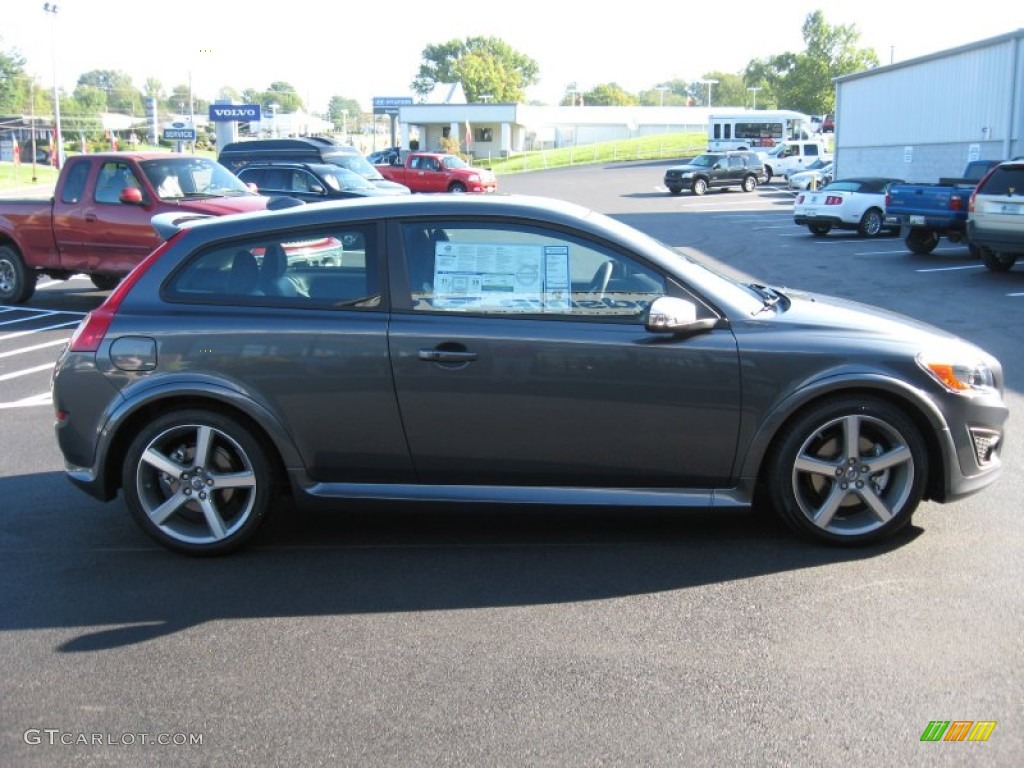 2012 C30 T5 R-Design - Titanium Grey Metallic / R Design Off Black photo #5