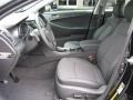 Black 2012 Hyundai Sonata SE Interior Color