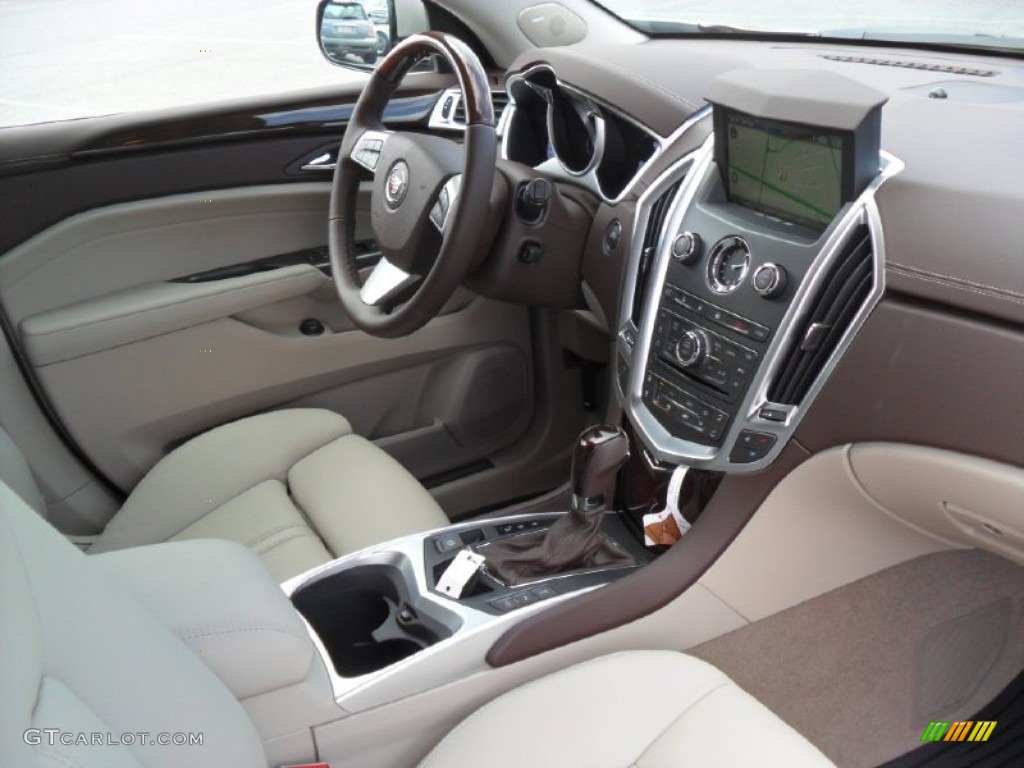 Shale/Brownstone Interior 2012 Cadillac SRX Luxury Photo #54664575