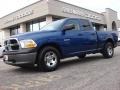 2009 Deep Water Blue Pearl Dodge Ram 1500 SLT Quad Cab  photo #2