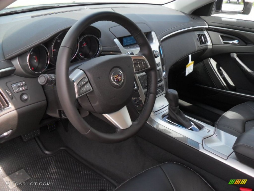 Ebony/Ebony Interior 2012 Cadillac CTS 3.6 Sedan Photo #54665082