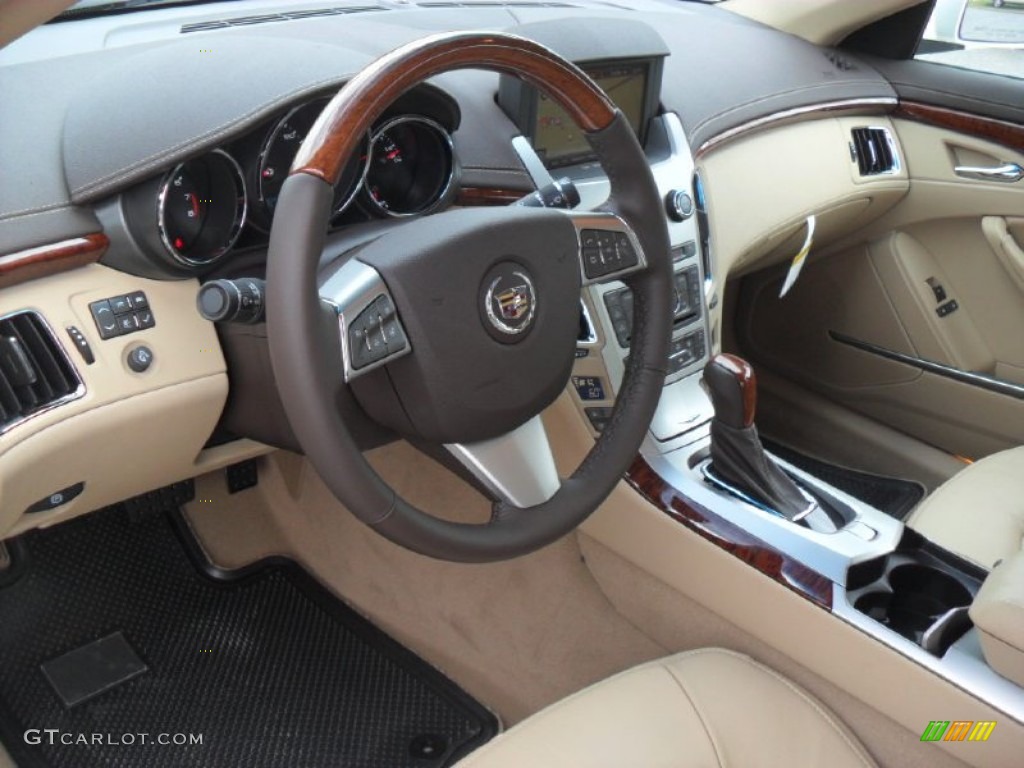 Cashmere/Cocoa Interior 2012 Cadillac CTS 3.6 Sedan Photo #54665309