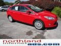 2012 Race Red Ford Focus SEL 5-Door  photo #3