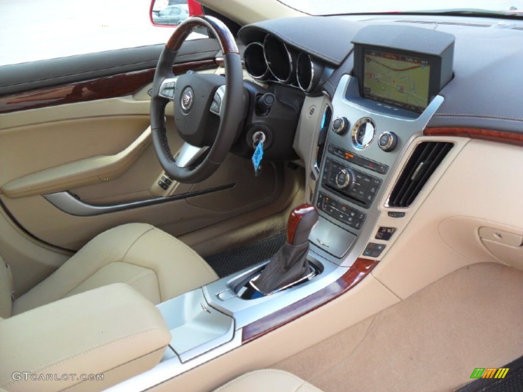 Cashmere/Cocoa Interior 2012 Cadillac CTS 3.0 Sedan Photo #54665496