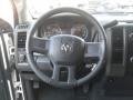 Dark Slate/Medium Graystone 2009 Dodge Ram 1500 ST Quad Cab Steering Wheel