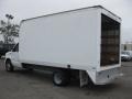 2004 Oxford White Ford E Series Cutaway E450 Commercial Moving Truck  photo #4