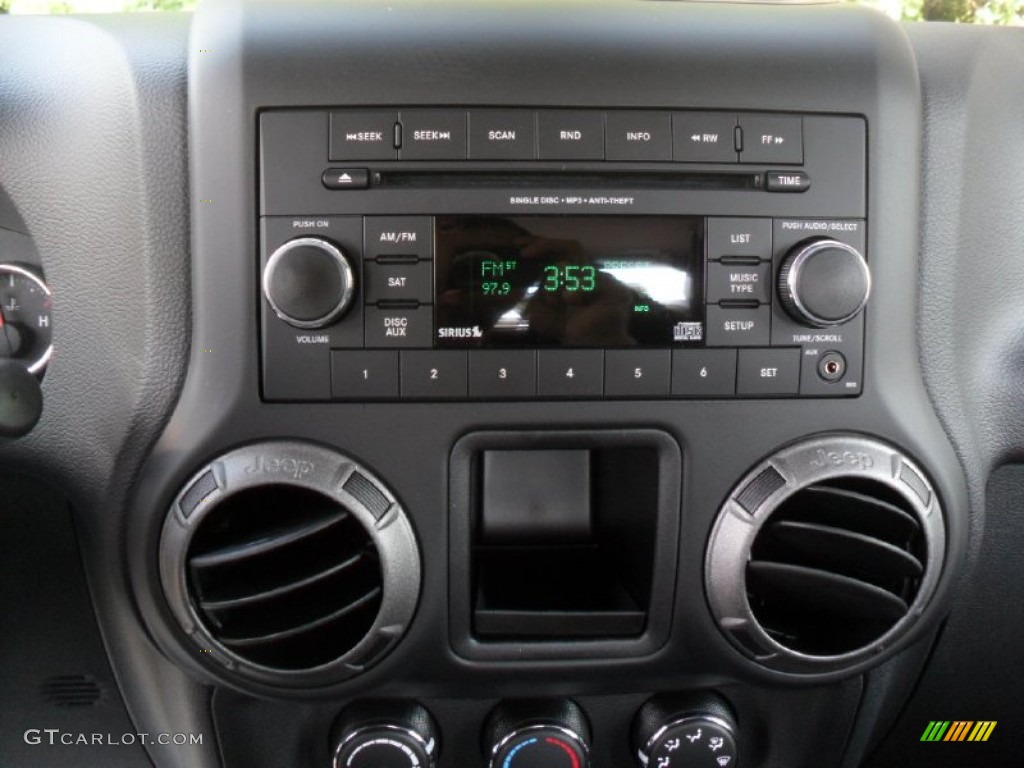 2012 Jeep Wrangler Sport S 4x4 Audio System Photo #54666700