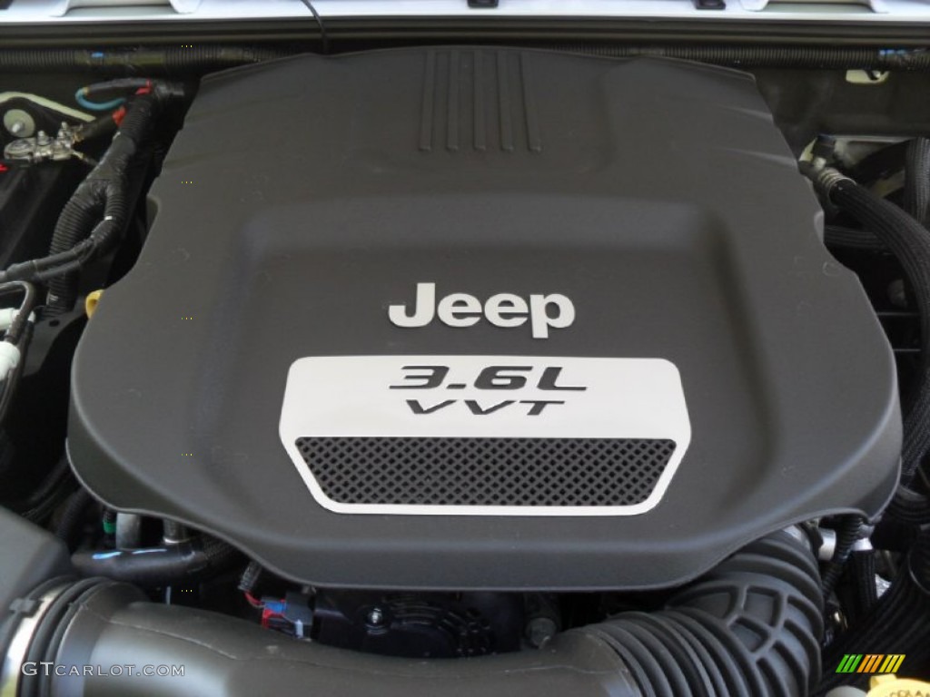 2012 Jeep Wrangler Sport S 4x4 3.6 Liter DOHC 24-Valve VVT Pentastar V6 Engine Photo #54666807