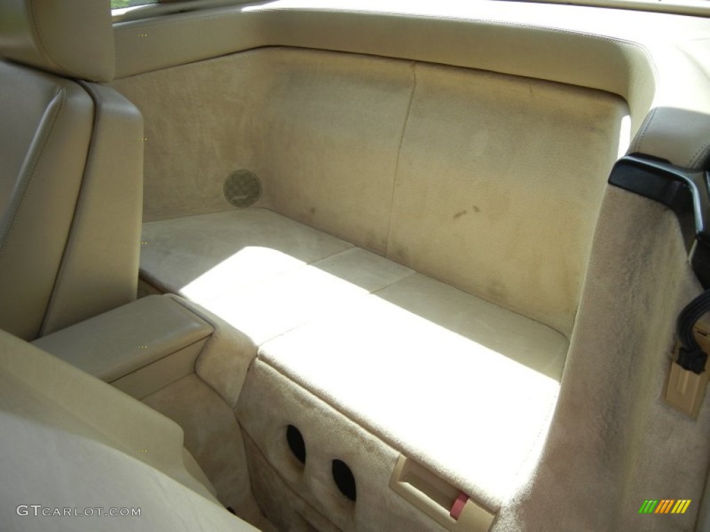 Parchment Interior 1996 Mercedes-Benz SL 500 Roadster Photo #54666810