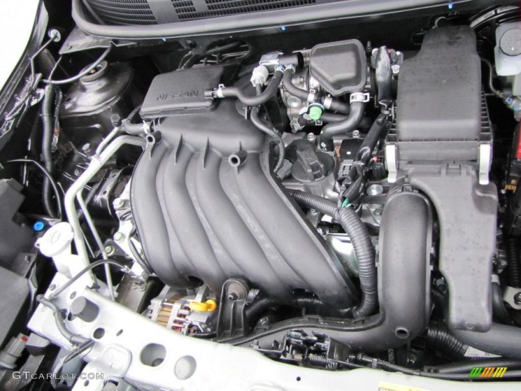 2012 Nissan Versa 1.6 SV Sedan 1.6 Liter DOHC 16-Valve CVTCS 4 Cylinder Engine Photo #54666870