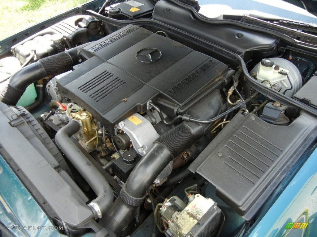 1996 Mercedes-Benz SL 500 Roadster 5.0 Liter DOHC 32-Valve V8 Engine Photo #54666918