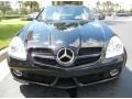 2009 Obsidian Black Metallic Mercedes-Benz SLK 300 Roadster  photo #3