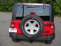 2012 Flame Red Jeep Wrangler Sport S 4x4  photo #3