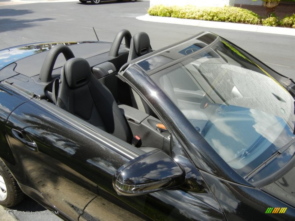 2009 SLK 300 Roadster - Obsidian Black Metallic / Black photo #14