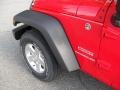 2012 Flame Red Jeep Wrangler Sport S 4x4  photo #6